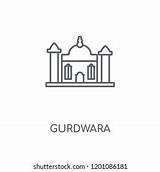 Gurdwara sketch template