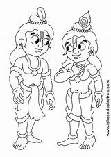 Krishna Balarama Sri Line Drawing Unknown Posted sketch template