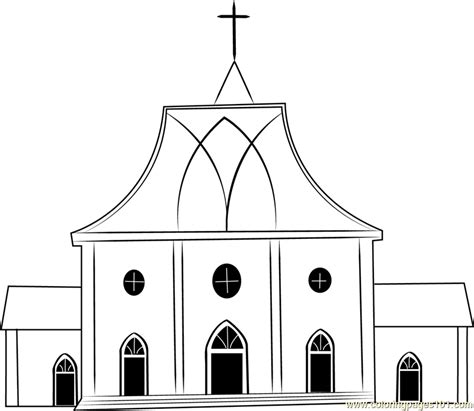 st lukes united reformed church coloring page  kids  churches