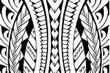 Samoan Tribal Tattoo Polynesian Patterns Designs Drawings Tattoos Calf Leg Maori Lower Easy Stencil Kids Samoa Draw Elei Drawing Warrior sketch template