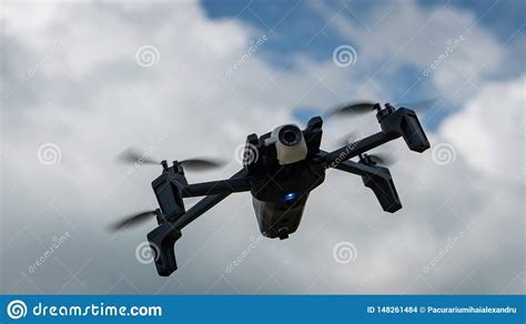 parrot anafi drone   air editorial stock image image  aero