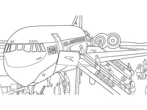 airport  coloring page  printable coloring pages  kids