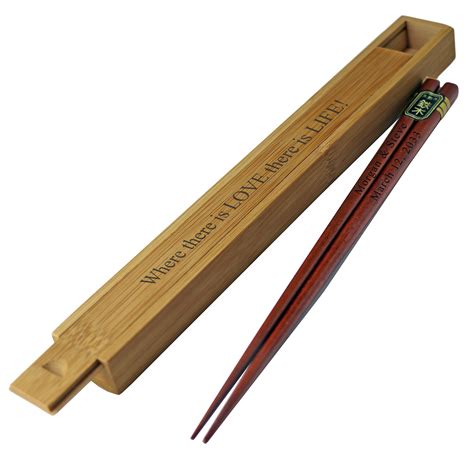 personalized japanese wood chopsticks hansonelliscom