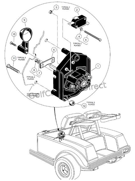 club car   reverse switch wiring diagram vrogueco