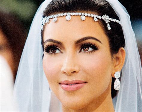 Kim Kardashian S Wedding Day Makeup Beautylish
