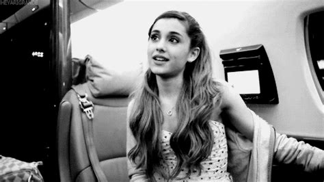 ariana grande black and white animated 3555390 by loren on