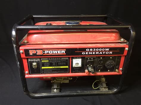 p power gs  watt gas generator