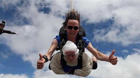 102 year old becomes world s oldest skydiver says she ‘felt normal