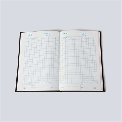 field book notebook scientific bindery productions