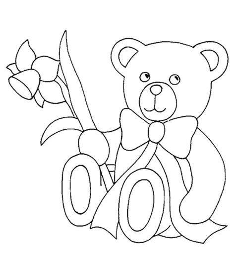 top   printable teddy bear coloring pages