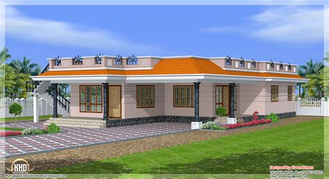 kerala style single storey  sqfeet home design kerala house design idea