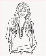 Coloring Cyrus Miley Pages Filminspector Printable sketch template
