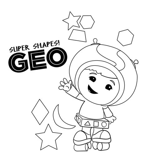 coloring pages team umizoomi coloring pages
