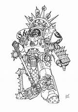 Warhammer Coloring 40k Pages Imperial Deviantart Fist Drawing Space Fists Khorne Hammer Marine Book Printable Concept Wars Star Episode Body sketch template