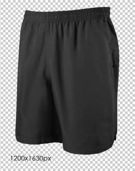 gym shorts psd template