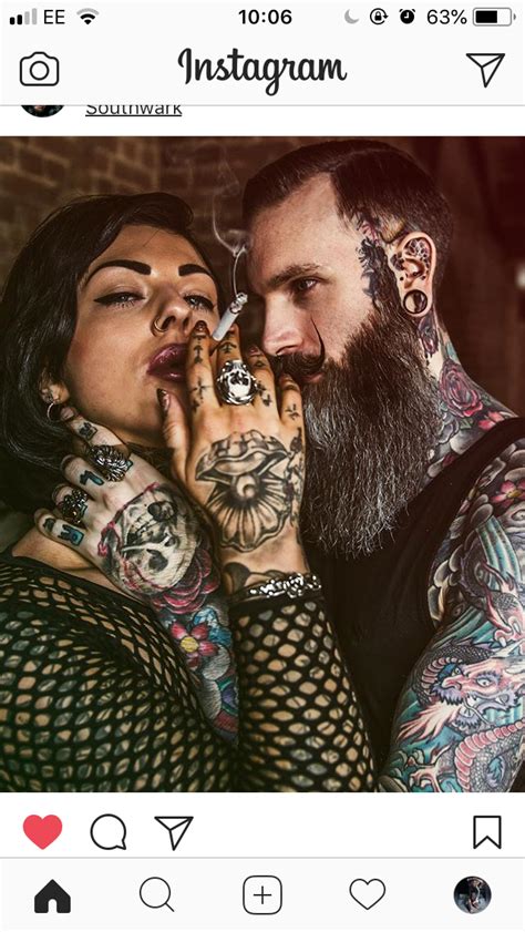Pin By Purelady On Barber Shoot Ideas Tattooed Couples Photography