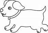 Dog Outline Puppy Coloring Pages Template Drawing Color Printable Dogs Puppies Wecoloringpage Kids Print Body Clipartmag Sheets Visit Pilih Papan sketch template