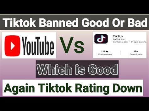 info talk tiktok banned good  bad wow youtube  tiktok rosting