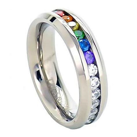 Pin Auf Lgbt Regenbogen Schmuck Rainbow Jewelry