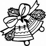 Kerst Klokken Campanas Kerstklokken Noel Cloches Campana Coloriages Clopotei Kerstklok Weihnachten Uhren Malvorlagen Animaatjes Craciun Natale Bell Colorat Planse Maestrasabry sketch template