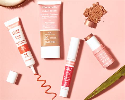 covergirl debuts clean fresh collection drug store news
