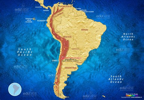 andes mountains map  kids images