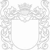 Wappen Vorlage Crests Medieval Pol Coa Centerpiece sketch template