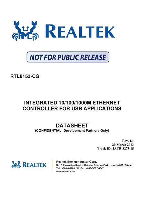 rtl cg realtek microelectronics rtl cg integrated  ethernet controller