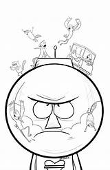 Regular Show Coloring Pages Drawings Inks Popular Paintingvalley Deviantart sketch template