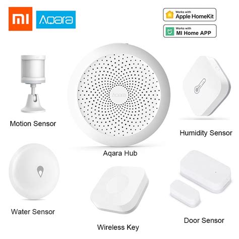 xiaomi aqara door sensor motion sensor aqara gateway hub wall wireless switch water sensor