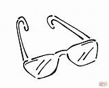 Occhiali Colorare Glasses Sonnenbrille Disegni Gratuit Cuore Ausmalbild Designlooter Supercoloring sketch template
