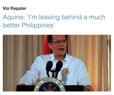 president aquino leaving the philippines