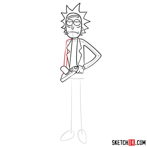 How To Draw Rick And Morty Logo