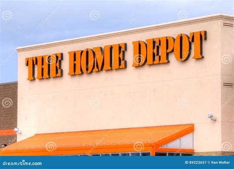 home depot exterior editorial photography image  product