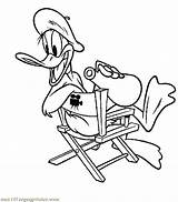 Director Film Duck Daffy Coloring Pages Netart sketch template