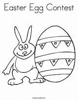 Easter Egg Coloring Contest Bunny Twistynoodle Built California Usa Noodle Happy sketch template