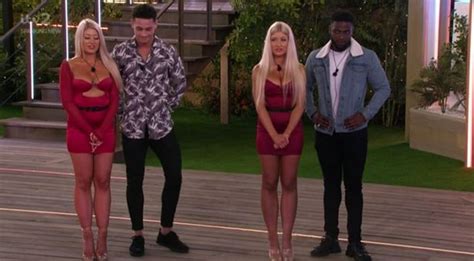Love Island Fans Fuming As Twins Eve And Jess Break Up Two Couples