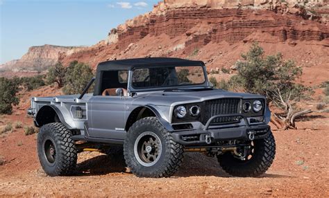 Two Door Jeep Gladiator Truck And A Hellcat Powered Full