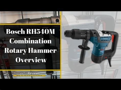 bosch rhm combination hammer overview youtube