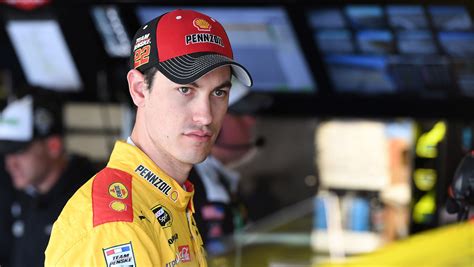 joey logano answers  mothers request  attend sons funeral