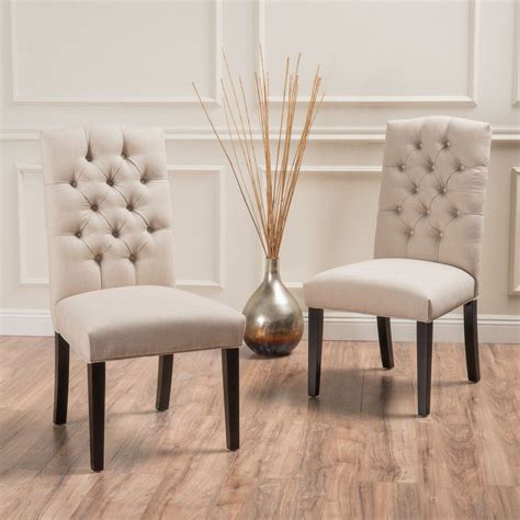 regal crown fabric  white dining chairs set   walmart canada