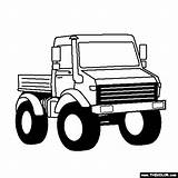 Unimog Clipart Coloring Mercedes Pages Cars Clipground Thecolor sketch template