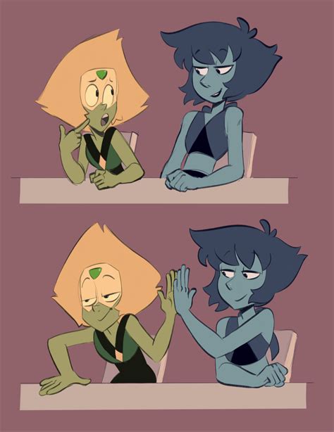 snaileyart “peridot and lapis were so pure in that