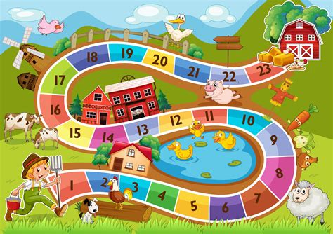children learn  playing board games   playroom