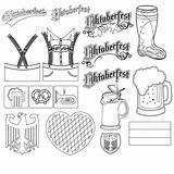 Oktoberfest Coloring Pages Printable Getcolorings Occasions Holidays Special sketch template