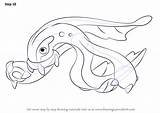 Pokemon Eelektross Drawing Step Draw Necessary Improvements Finally Finish Make sketch template