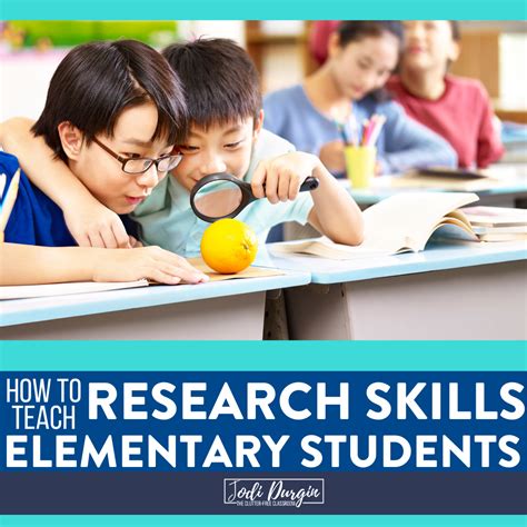 teach research skills  elementary students   clutter  classroom  jodi