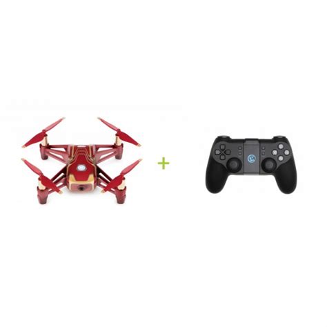 drona dji tello iron man edition controller dronex