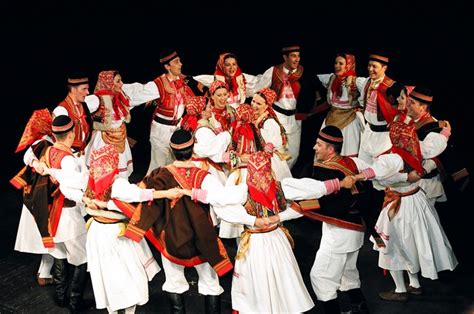 kolo croatian circle dance usc digital folklore archives