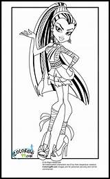 Pages Monster High Coloring Color Characters Printable Colouring Print If Better Much Will Kids Nile Cleo But Similarly Version Original sketch template
